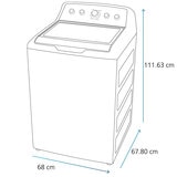 GE Lavadora Top Load 24Kg GE Lavadora Top Load 24Kg