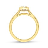 Anillo, 0.77ctw Diamantes, Oro Amarillo 14K