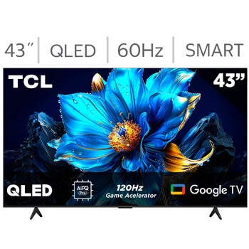 TCL Pantalla 43" QLED 4K Google TV TCL Pantalla 43" QLED 4K Google TV