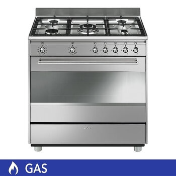 smeg estufa a gas 90 cm