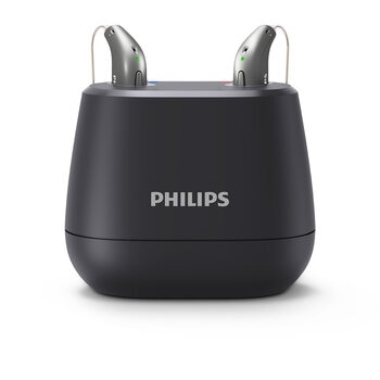 philips lithium charger, cargador para auxiliares auditivos philips minirite