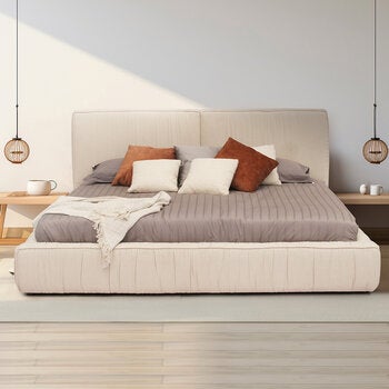 Skanor Muebles, Fontana, Cama King Tapizada Skanor Muebles, Fontana, Cama King Tapizada