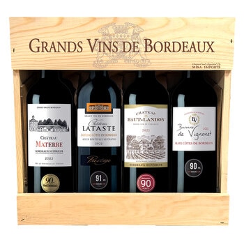 Vinos Tintos Grands Vins de Bordeaux 4/750ml