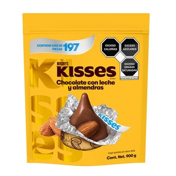 Hershey's Kisses Chocolates y Almendras 900 g