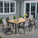 SunVilla, Sara comedor para patio de 7 piezas SunVilla, Sara comedor para patio de 7 piezas