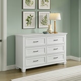 Universal Broadmoore, Rose, Cómoda de 6 Cajones Universal Broadmoore, Rose, Cómoda de 6 Cajones