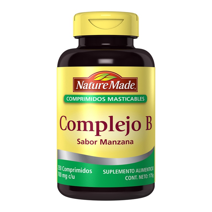 Nature Made Complejo B Masticable 250 Tabletas | Costco México