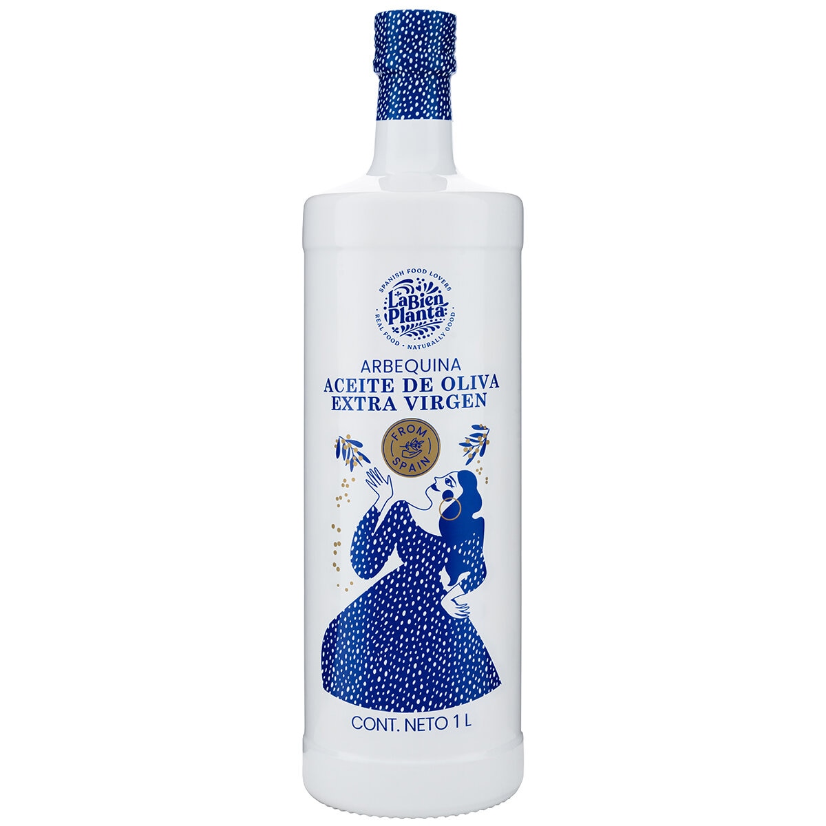 La Bien Planta Aceite de Oliva Extra Virgen Arbequina 100% Español Premium 1 L La Bien Planta Aceite de Oliva Extra Virgen Arbequina 100% Español Premium 1 L