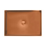 Rubinett, Ovalin de Baño Rectangular - Cobre