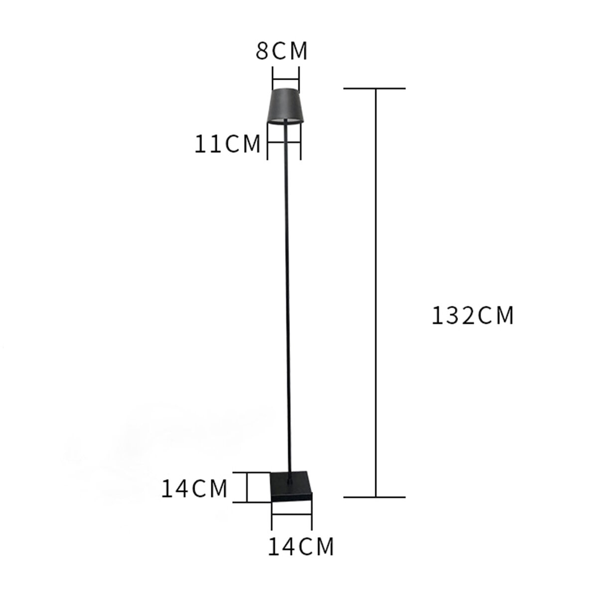 Artiva, Lámpara de Pie, Poldina, Recargable Artiva, Lámpara de Pie, Poldina, Recargable