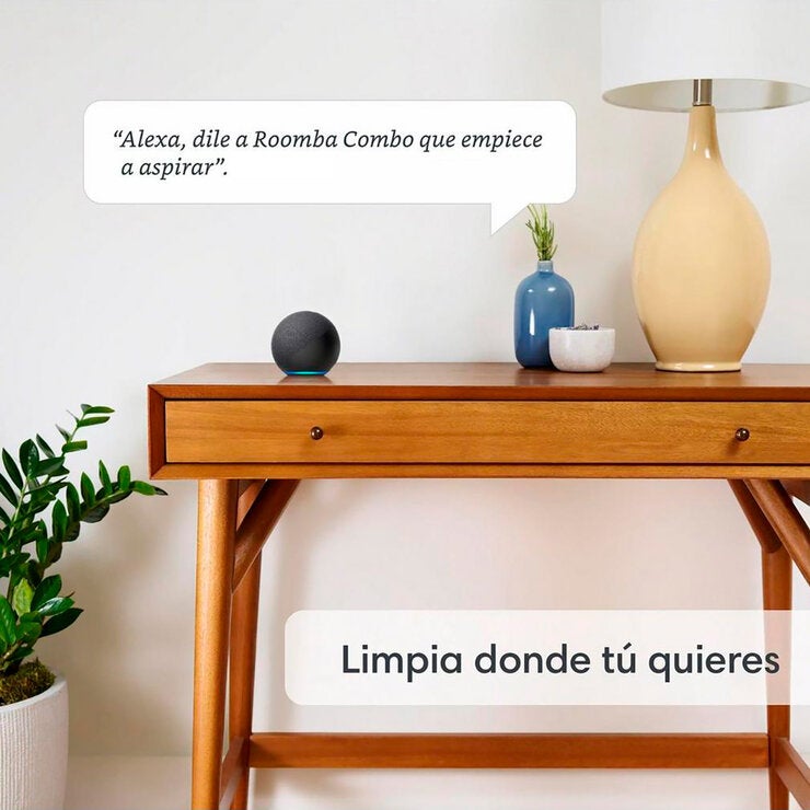 iRobot Roomba Combo i5+ con Depósito, Robot 2 en 1 Trapea y Aspira, Con Conexión WiFi iRobot Roomba Combo i5+ con Depósito, Robot 2 en 1 Trapea y Aspira, Con Conexión WiFi