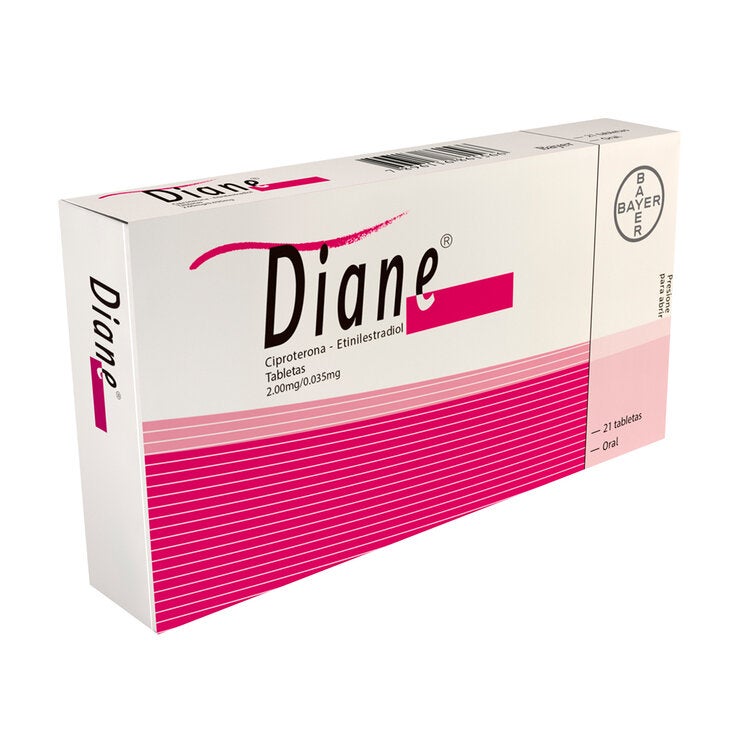 Diane 2mg /0.035 mg 21 Tabletas Diane 2mg /0.035 mg 21 Tabletas
