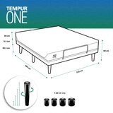 Set Tempur One + Ease Queen Size