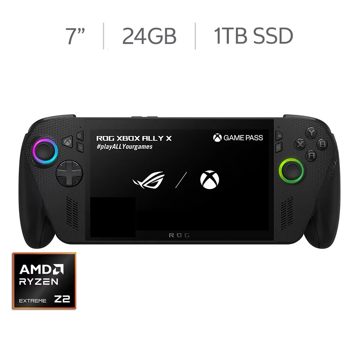 ASUS ROG Xbox Ally X Consola Portátil 7" Full HD AMD Ryzen AI Z2 Extreme 24GB 1TB SSD ASUS ROG Xbox Ally X Consola Portátil 7" Full HD AMD Ryzen AI Z2 Extreme 24GB 1TB SSD