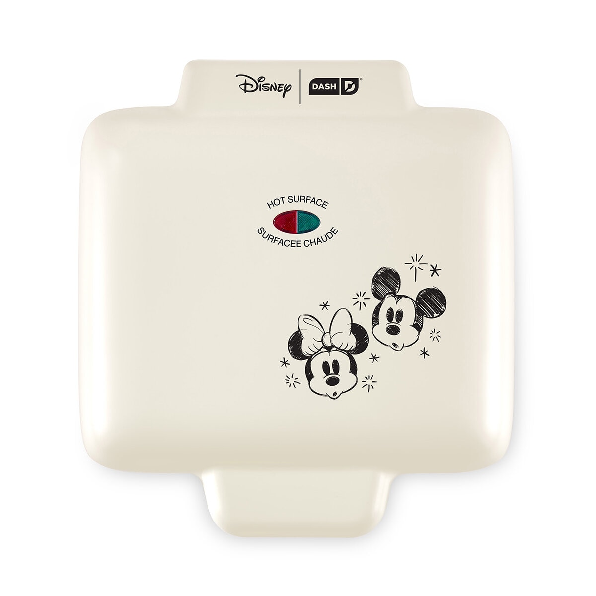 Dash Wafflera Disney con 4 Placas Intercambiables Dash Wafflera Disney con 4 Placas Intercambiables