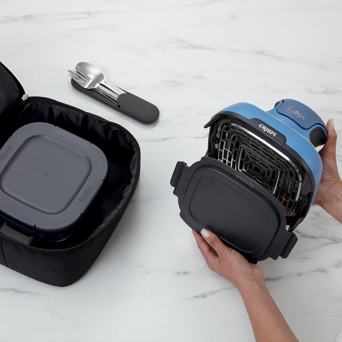 Ninja Crispi, Freidora de Aire, 5 en 1 Ninja Crispi, Freidora de Aire, 5 en 1