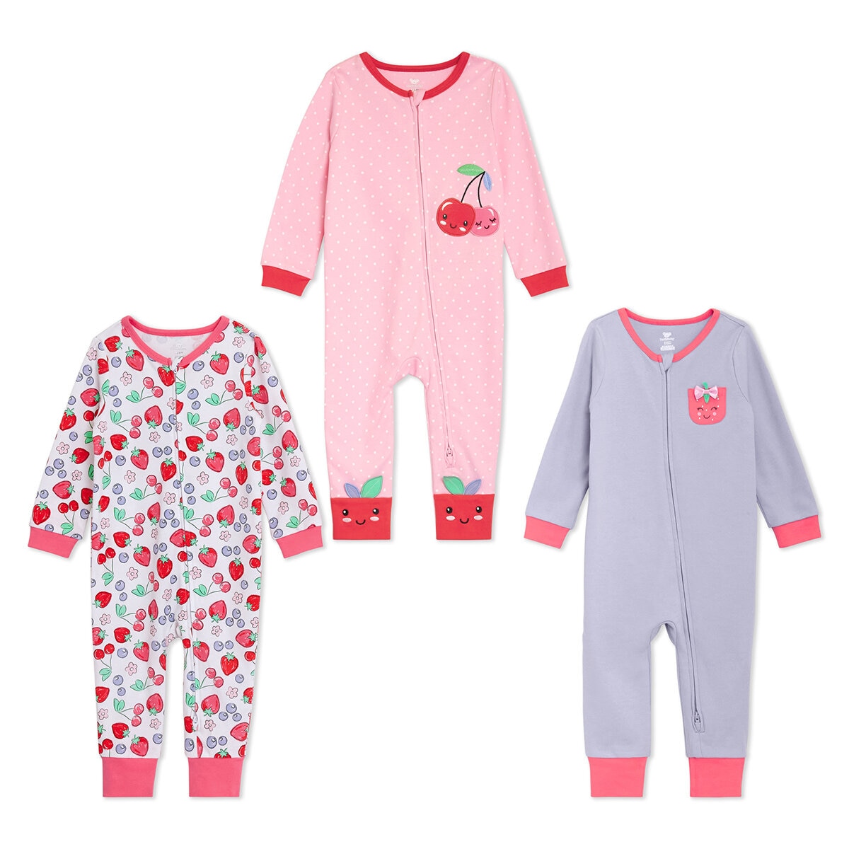 Koala Kids Mameluco 3 piezas para Bebé Varias Tallas y Colores Koala Kids Mameluco 3 piezas para Bebé Varias Tallas y Colores