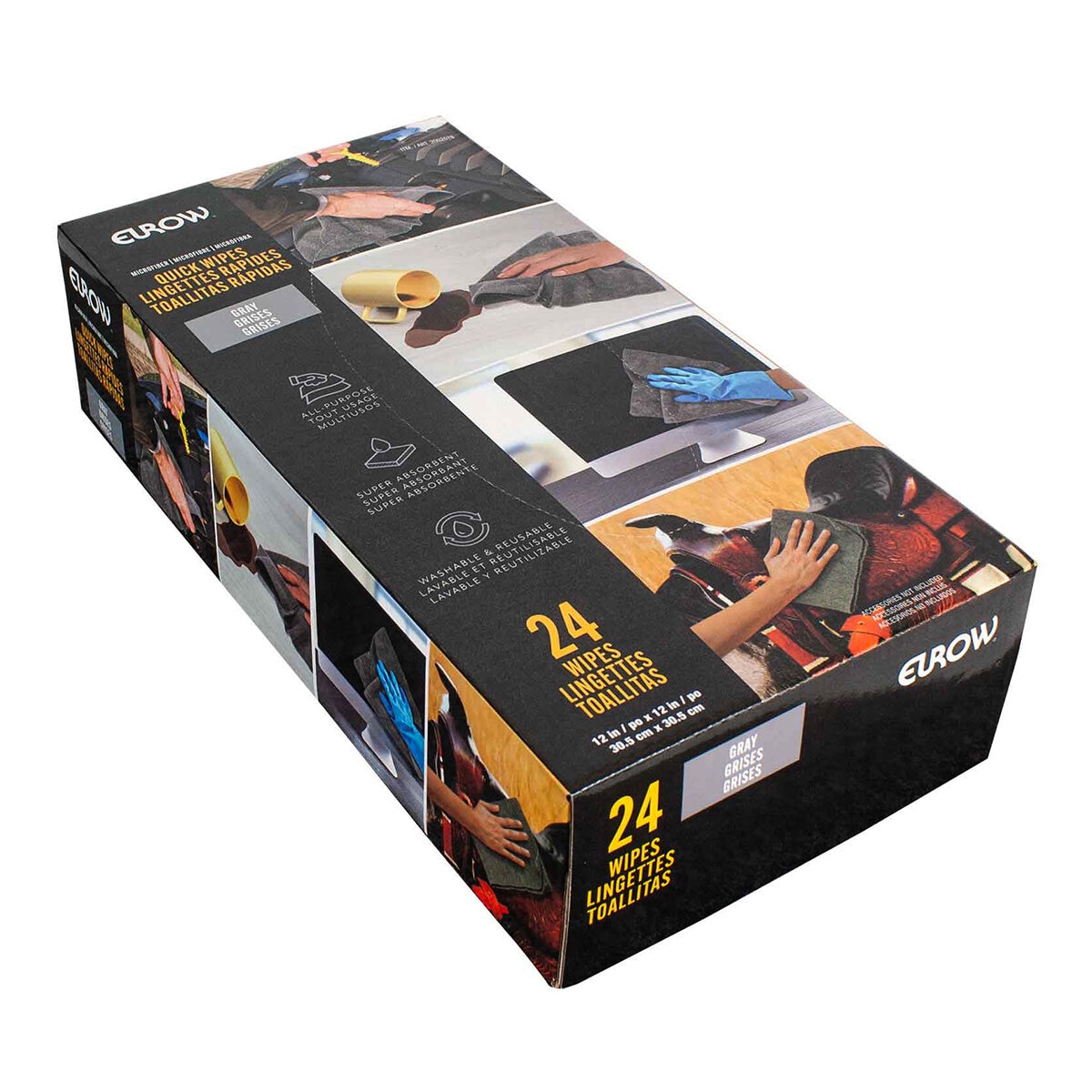 Eurow Toallas de Microfibra Micro 72 piezas Eurow Toallas de Microfibra Micro 72 piezas