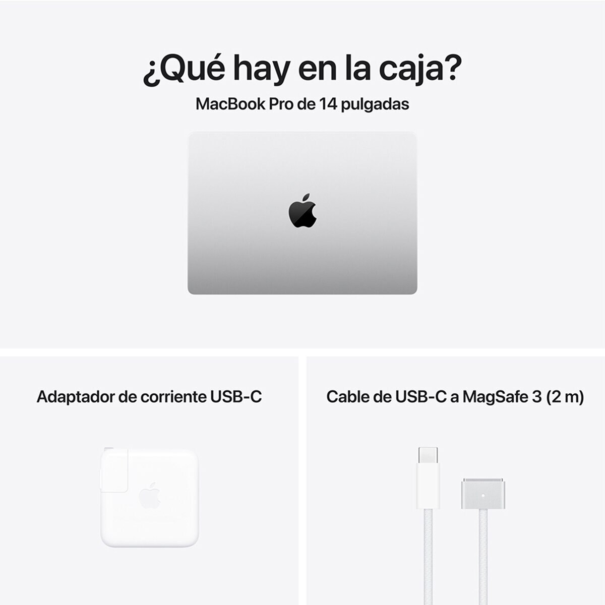 Apple MacBook Pro 14" M5 16GB 1TB SSD Plata Apple MacBook Pro 14" M5 16GB 1TB SSD Plata