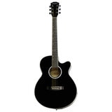 Washburn Guitarra Electroacústica Negro