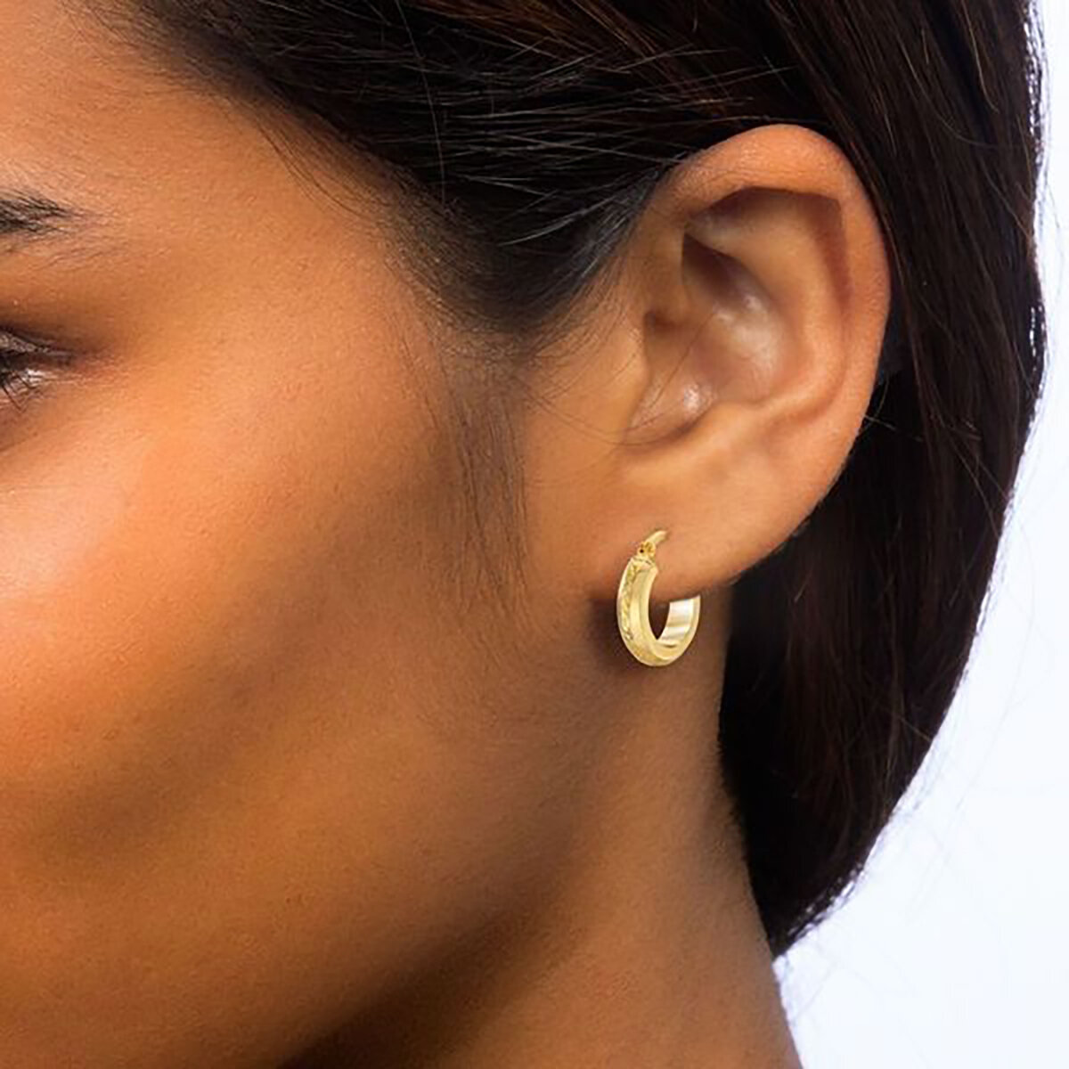 Arracadas, Oro Amarillo de 14K Arracadas, Oro Amarillo de 14K