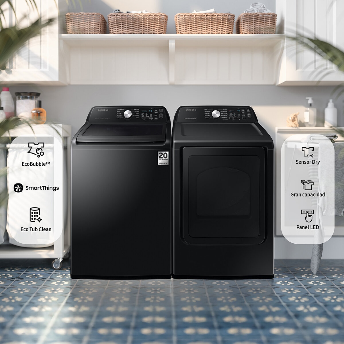 Samsung Combo Lavadora Y Secadora 23 y 24 kg Samsung Combo Lavadora Y Secadora 23 y 24 kg