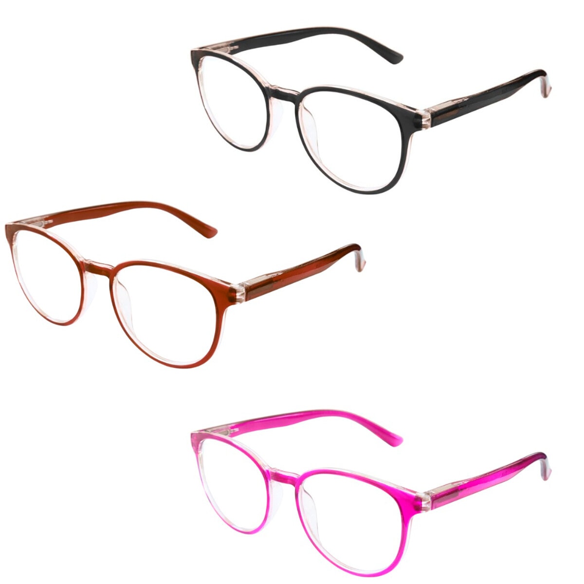 3 Pack de Lentes para Lectura Modelo CV Bien Screen, Unisex