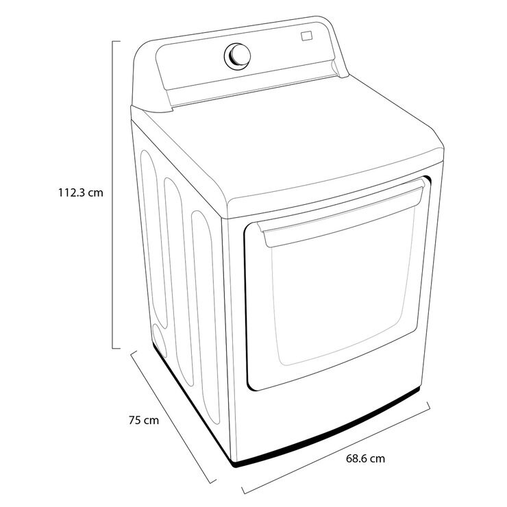 LG Secadora de Gas 25 Kg LG Secadora de Gas 25 Kg
