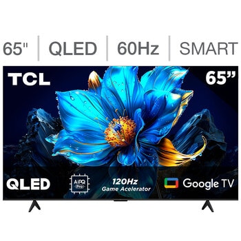 tcl pantalla 65" qled 4k google tv
