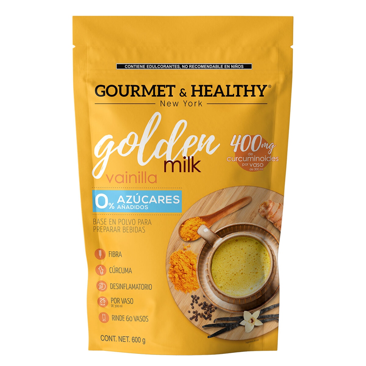 Gourmet & Healthy Golden Milk 600 g Gourmet & Healthy Golden Milk 600 g