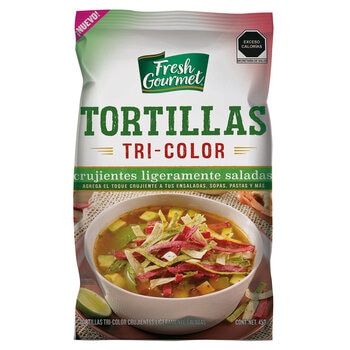 Fresh Gourmet Tortilla Tricolor 453 g