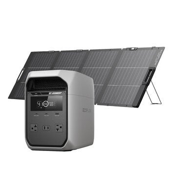 EcoFlow, Estación de Energía Portátil Delta 3 Classic y Panel Solar 220 W EcoFlow, Estación de Energía Portátil Delta 3 Classic y Panel Solar 220 W