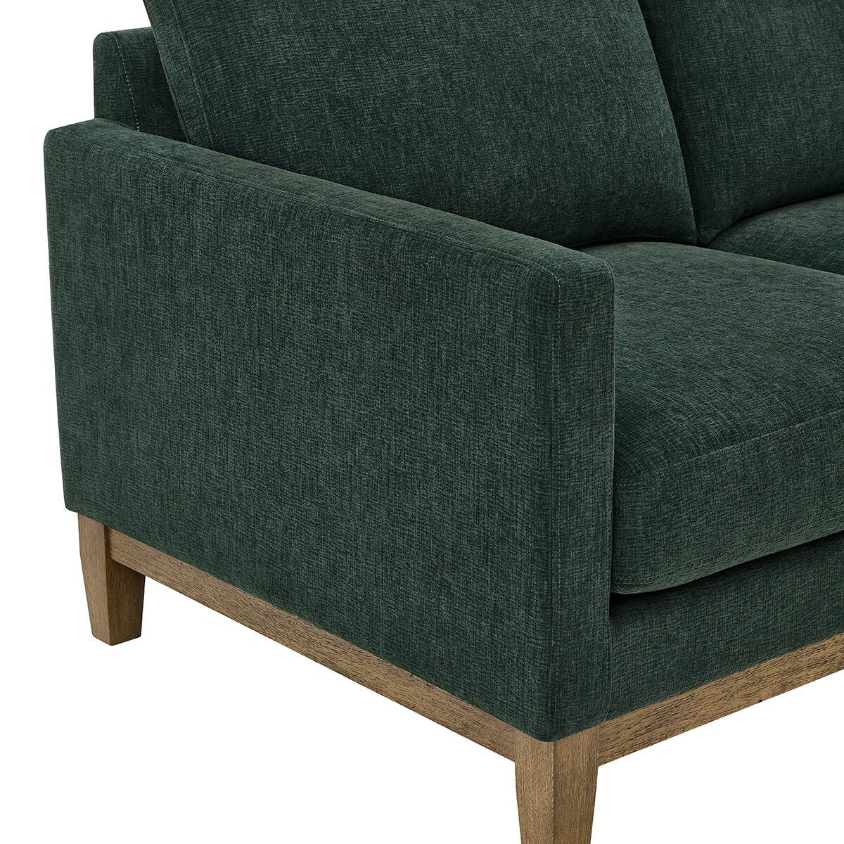 Henredon, Sofá Reversible De Tela Estilo Chaise Henredon, Sofá Reversible De Tela Estilo Chaise