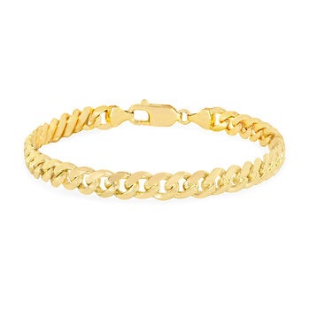 Pulsera de Eslabones, Oro 14k Pulsera de Eslabones, Oro 14k