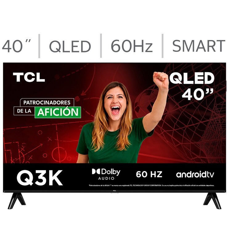 TCL Pantalla 40" QLED FHD Android TV TCL Pantalla 40" QLED FHD Android TV
