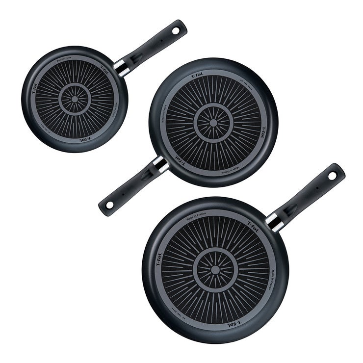 T-Fal, Juego de 3 Sartenes Hard Titanium T-Fal, Juego de 3 Sartenes Hard Titanium