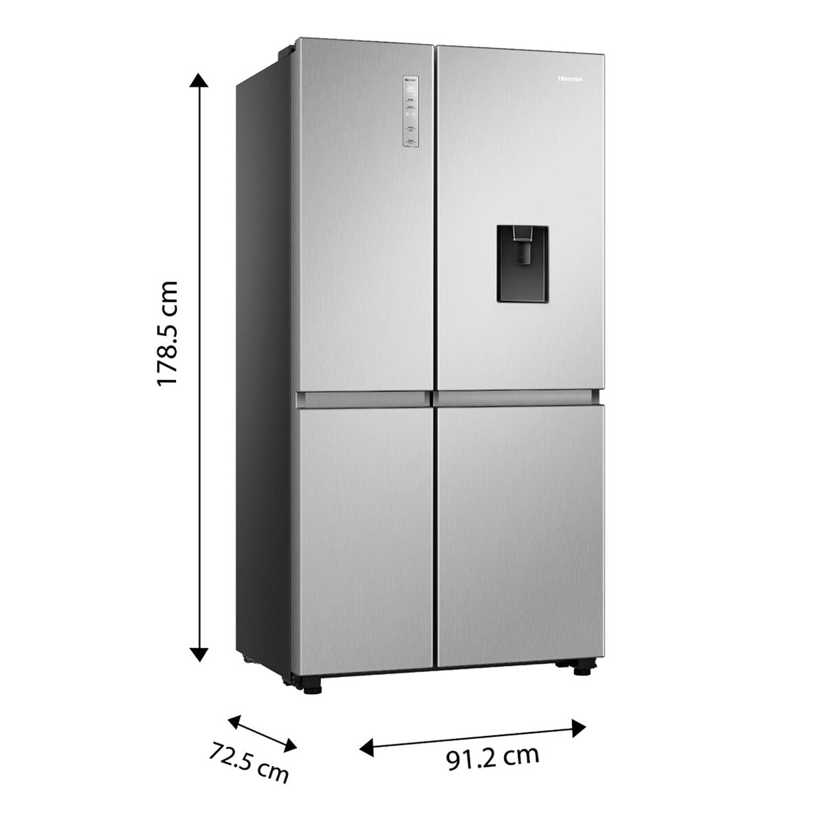 Hisense Refrigerador Side By Side 22"