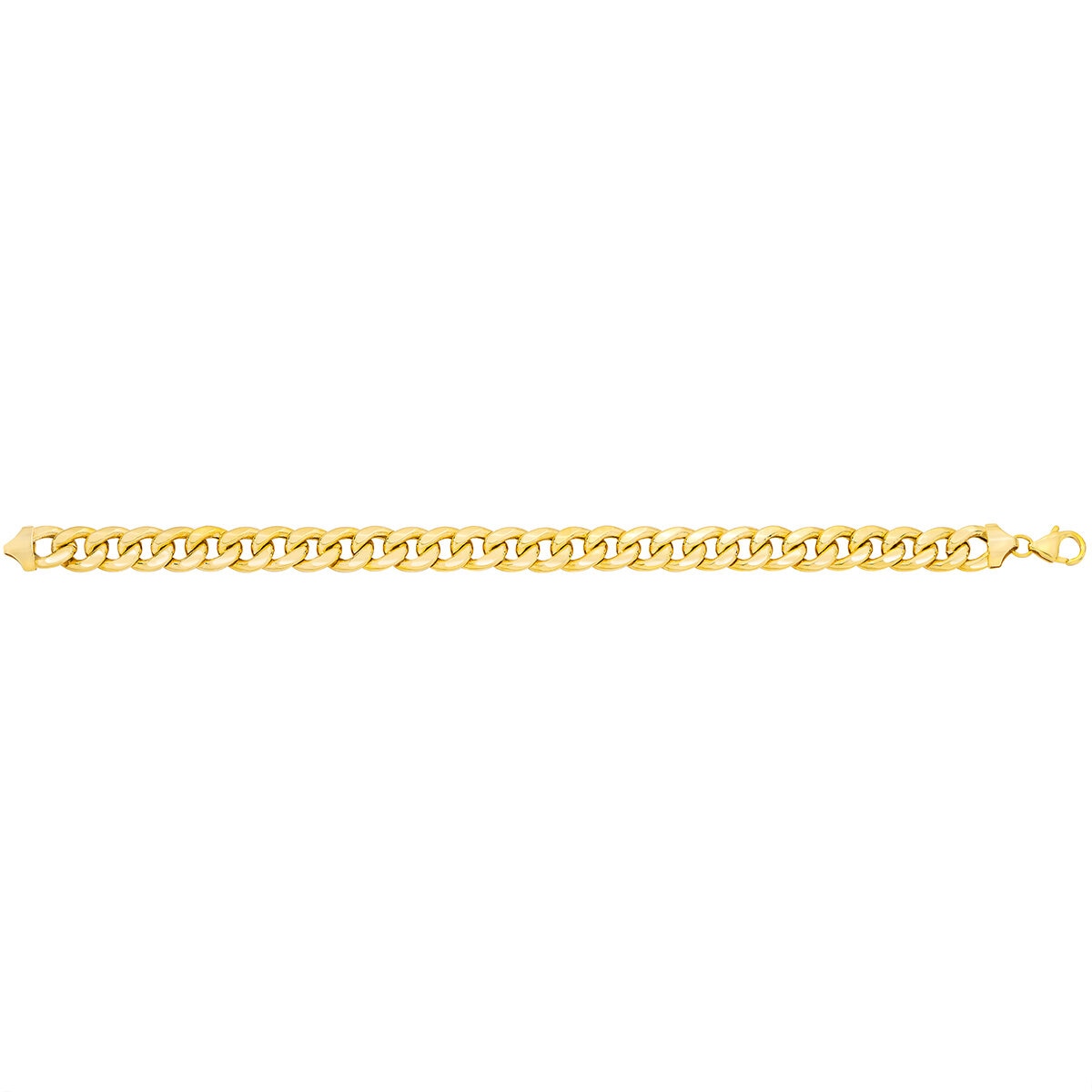 Pulsera para Caballero, 21.59cm, Oro Italiano Amarillo de 14K