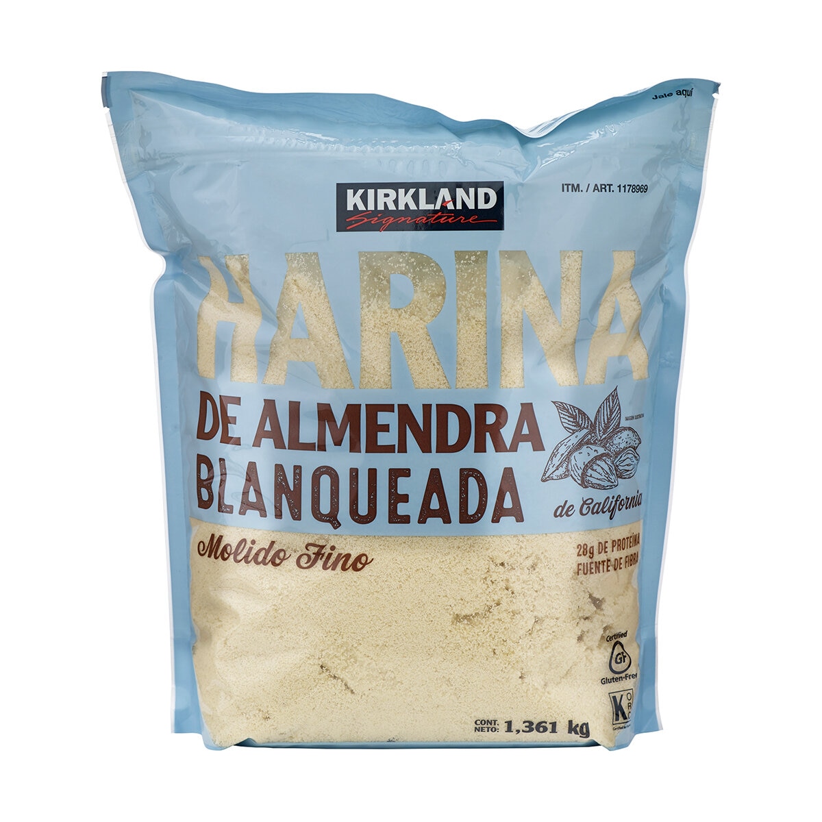 Kirkland Signature Harina de Almendra 1.361 kg Kirkland Signature Harina de Almendra 1.361 kg