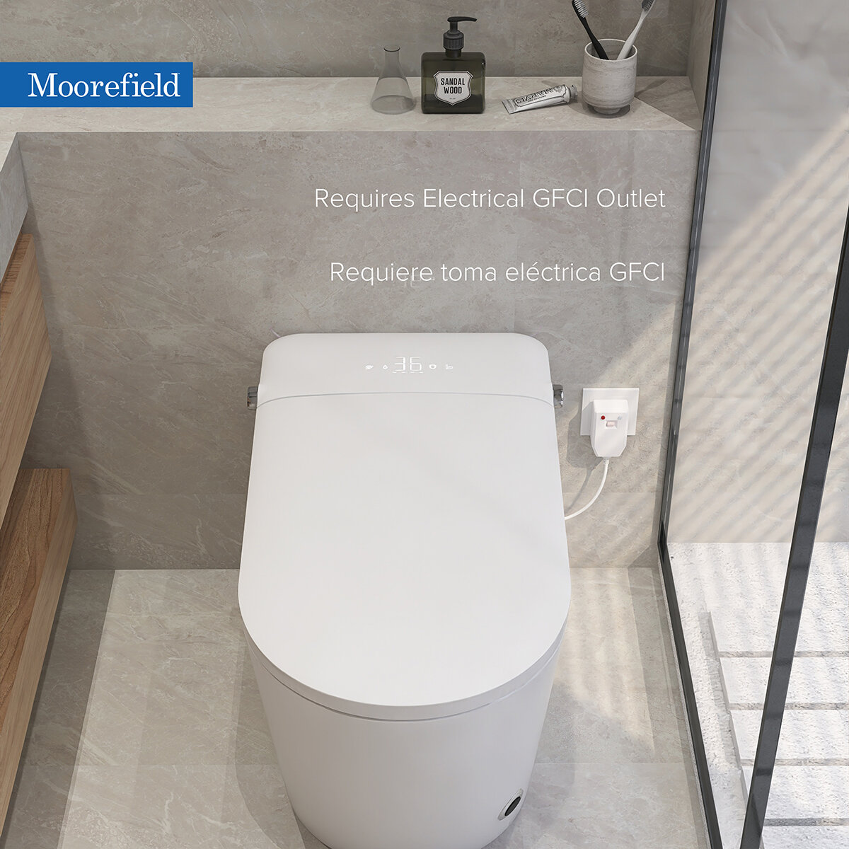 Moorefield, Inodoro Inteligente Modelo Pixel Moorefield, Inodoro Inteligente Modelo Pixel