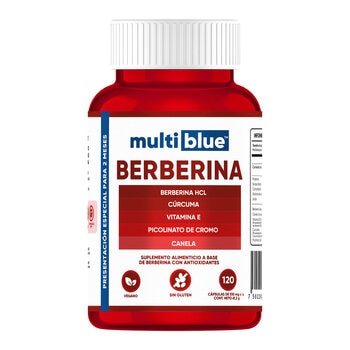 Multiblue Berberina 120 Cápsulas Multiblue Berberina 120 Cápsulas