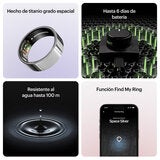 Ultrahuman Ring Air Plata Espacial Ultrahuman Ring Air Plata Espacial