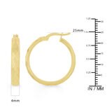 Arracadas, Oro Amarillo de 14K Arracadas, Oro Amarillo de 14K