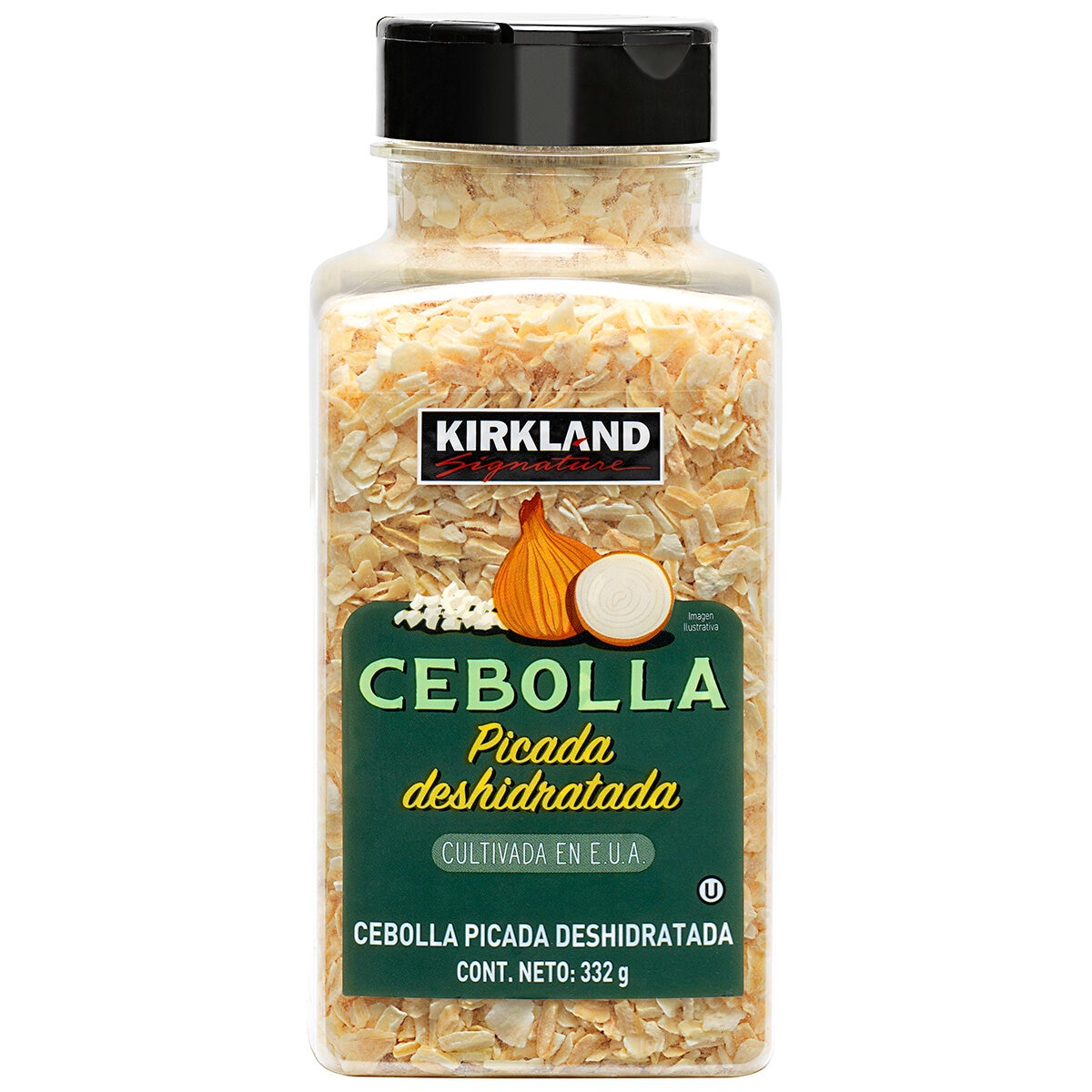 Kirkland Signature Cebolla Picada Deshidratada 332 g Kirkland Signature Cebolla Picada Deshidratada 332 g