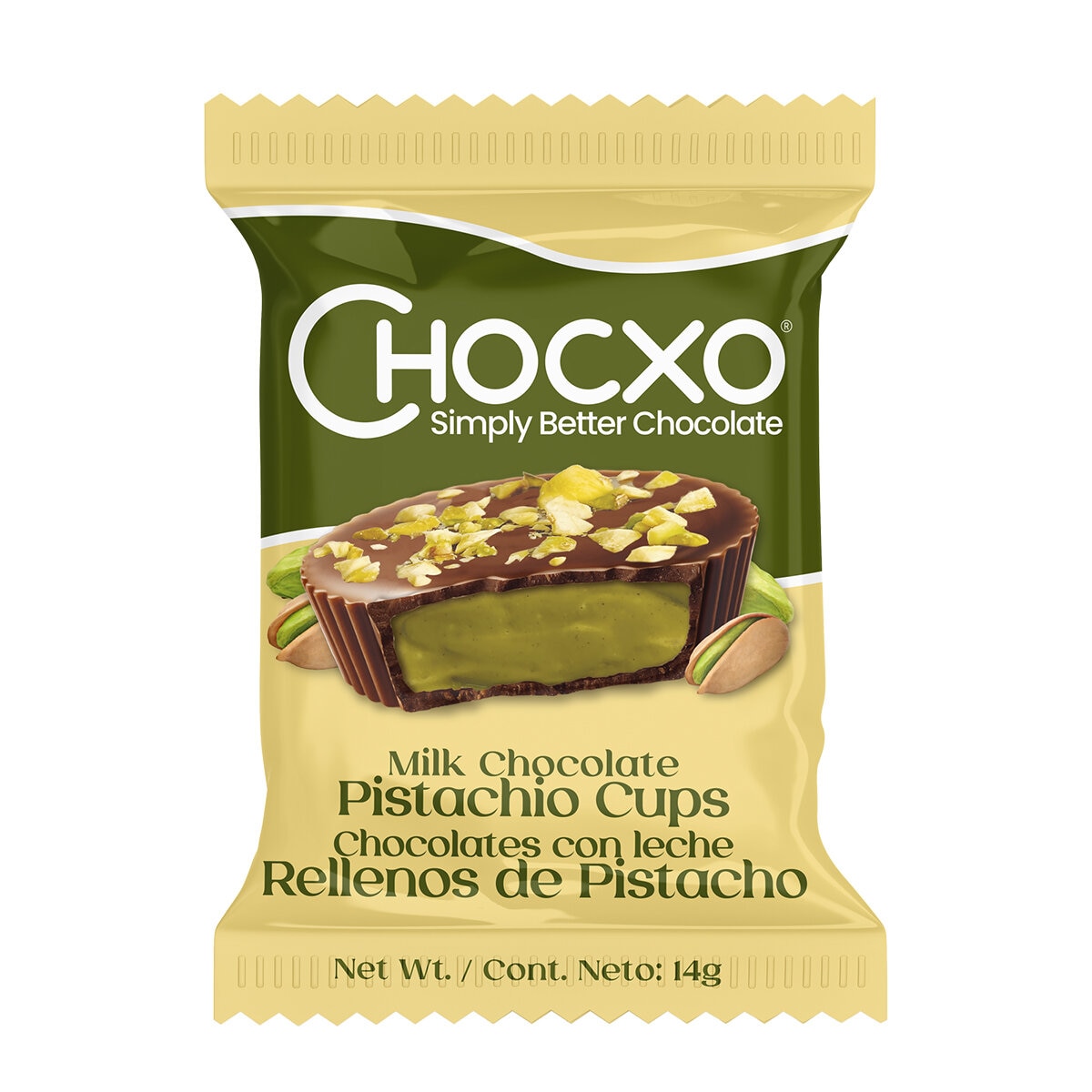 Chocxo Chocolates Rellenos de Pistache 420 g Chocxo Chocolates Rellenos de Pistache 420 g