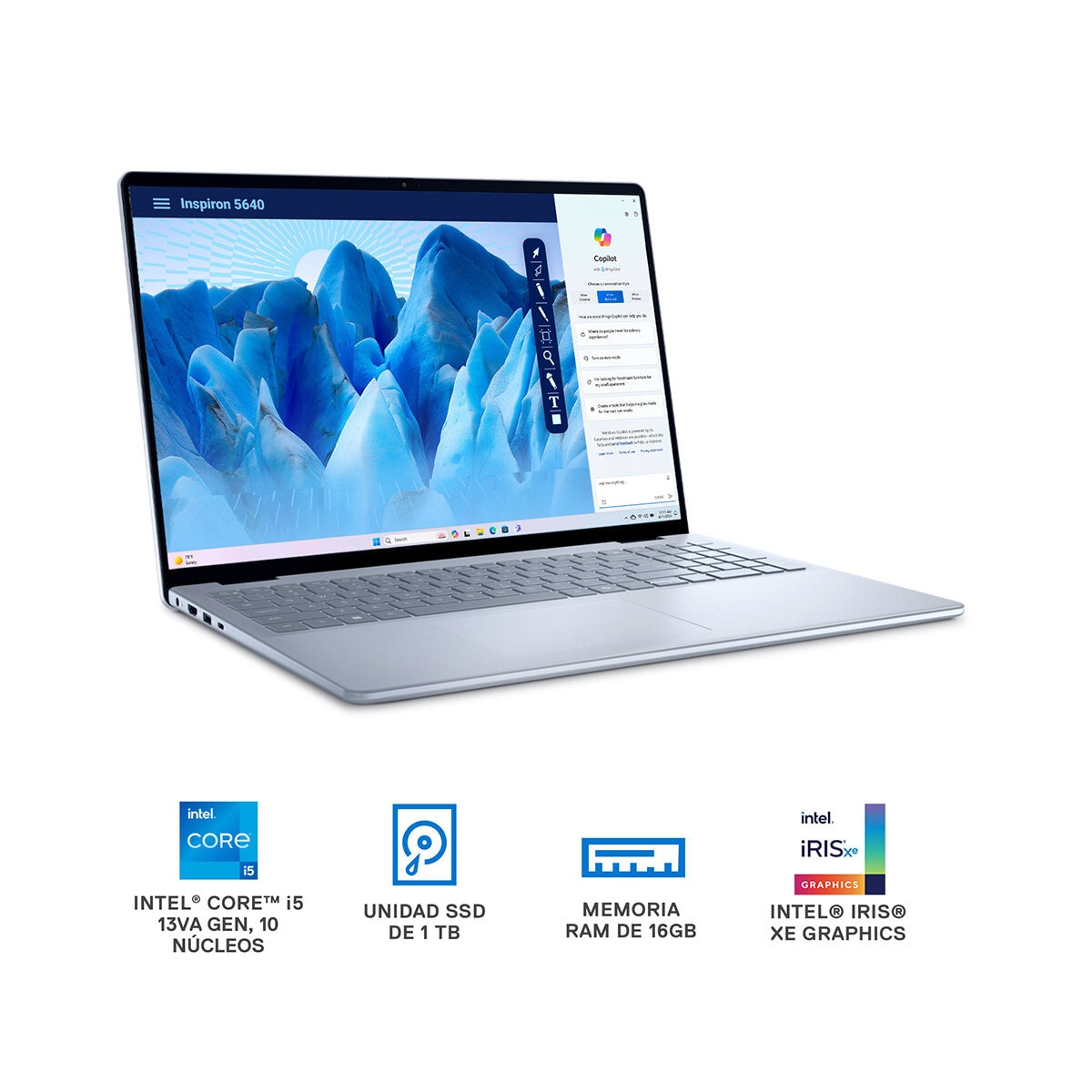 DELL Inspiron 5640 Laptop 16" Full HD Intel Core i5 16GB 1TB SSD DELL Inspiron 5640 Laptop 16" Full HD Intel Core i5 16GB 1TB SSD