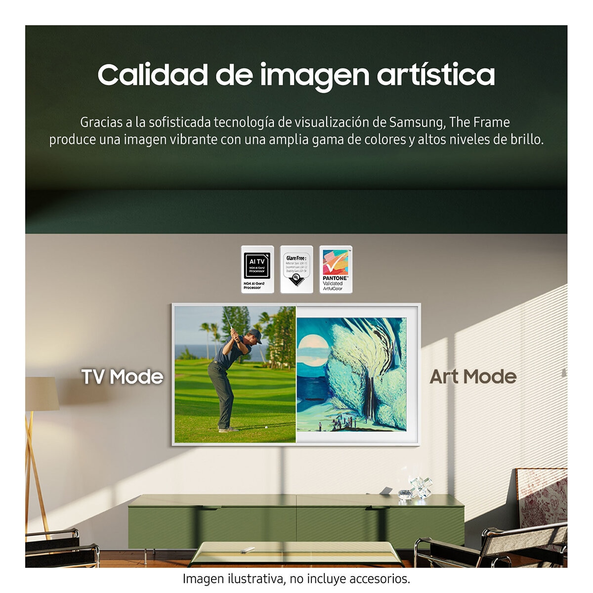 Samsung Pantalla 65" QLED The Frame 4K Smart TV + Marco Samsung Pantalla 65" QLED The Frame 4K Smart TV + Marco