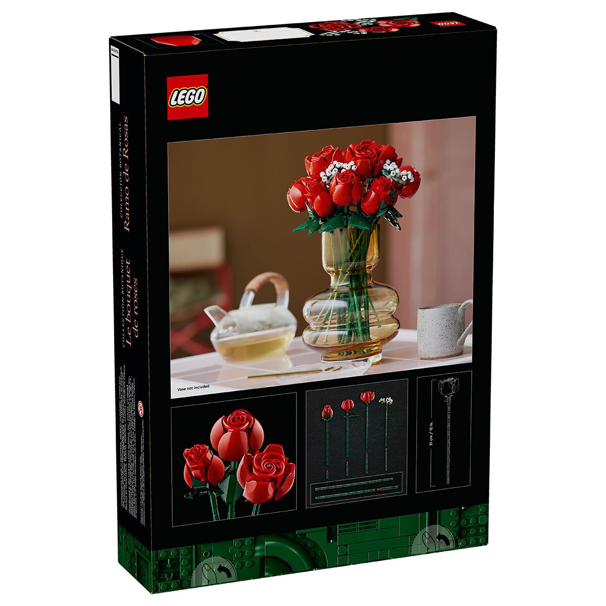 LEGO Ramo de 12 Rosas Rojas