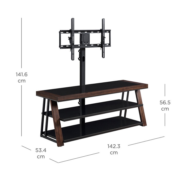 Bayside Furnishings, Soporte Para TV 3-En-1, Harlowe Bayside Furnishings, Soporte Para TV 3-En-1, Harlowe