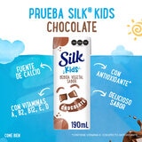  Silk Kids Bebida de Almendra Sabor Chocolate 24 pzas de 190 ml